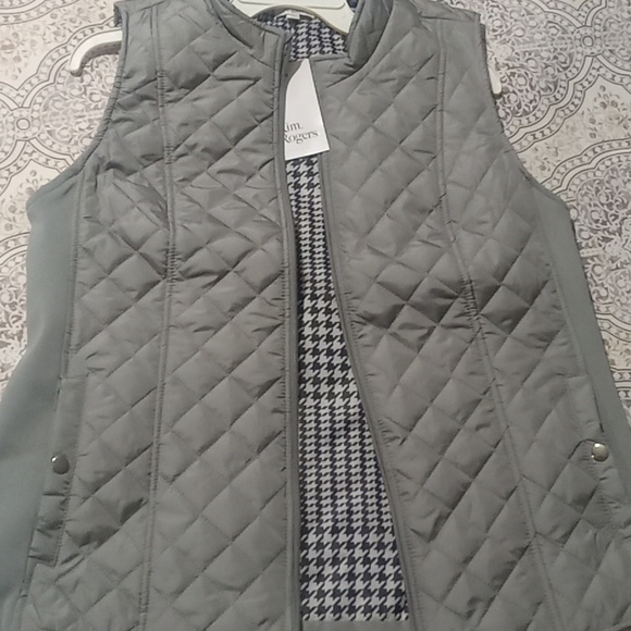 NWT Kim Rogers quilted vest - Picture 12 of 16